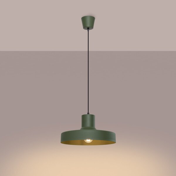 Sollux Lighting Bilo lampă suspendată 1x15 W verde SL.1705