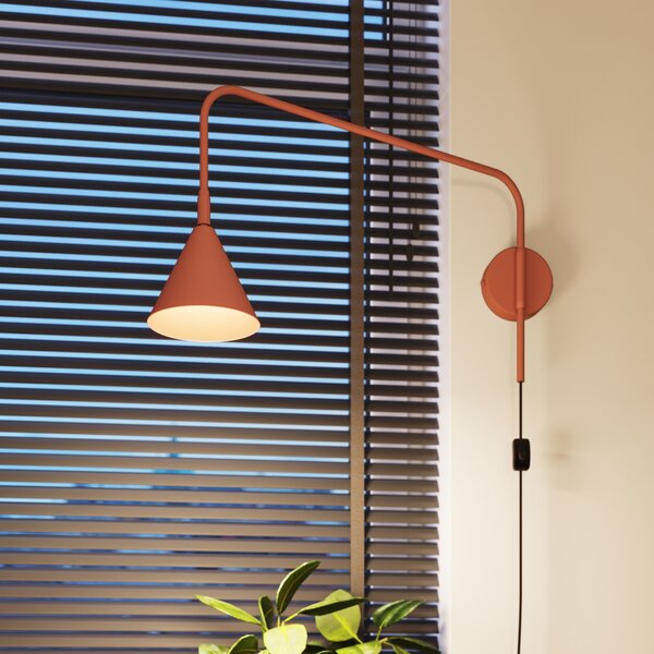 Sollux Lighting Nox lampă de perete 1x10 W roșu SL.1701