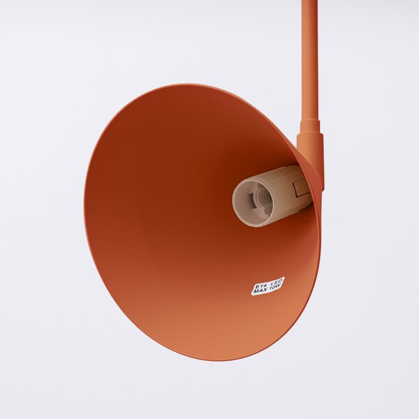 Sollux Lighting Nox lampă de perete 1x10 W roșu SL.1701