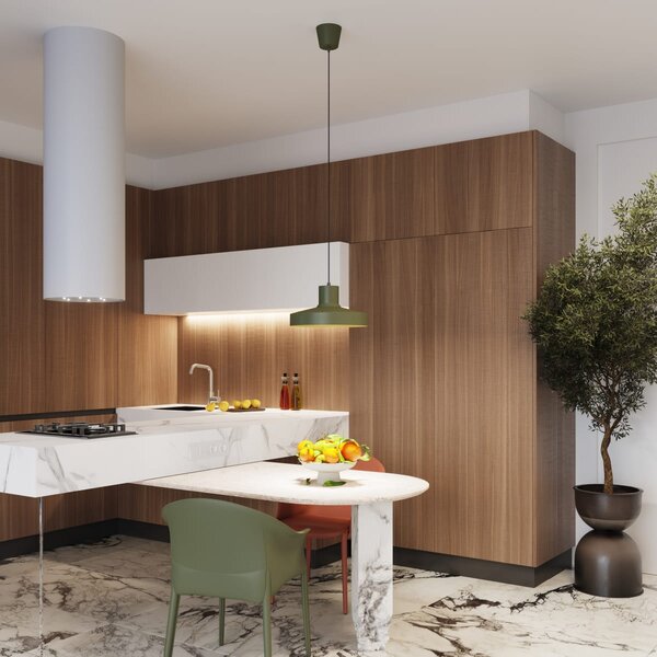 Sollux Lighting Bilo lampă suspendată 1x15 W verde SL.1705