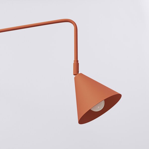 Sollux Lighting Nox lampă de perete 1x10 W roșu SL.1701