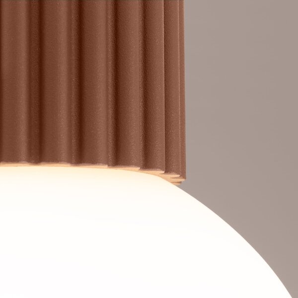 Sollux Lighting Halo lampă de tavan 1x8 W alb-bej SL.1733