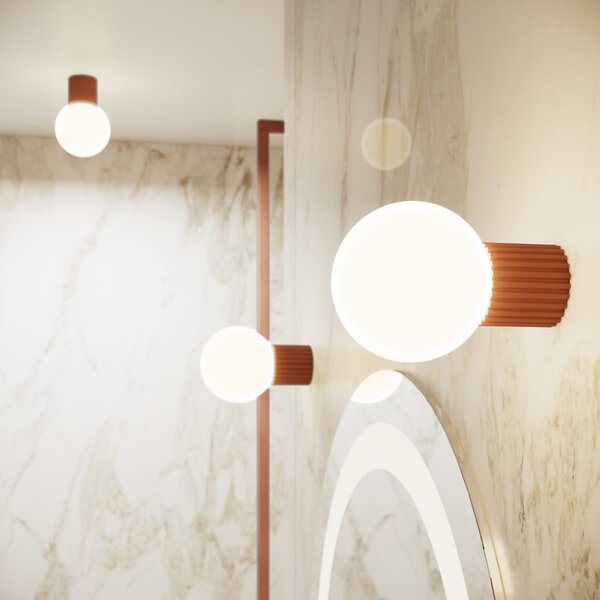 Sollux Lighting Halo lampă de tavan 1x8 W alb-bej SL.1733