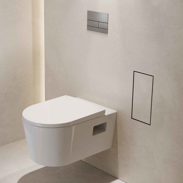 Hansgrohe XtraStoris Rock cos de gunoi 2.5 l alb 56063700