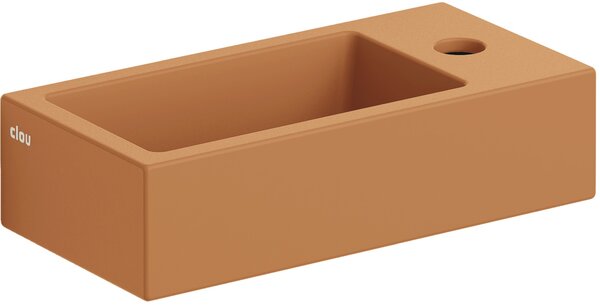 Clou Flush lavoar 36x18 cm dreptunghiular clasică-de blat maro/bej mat CL/03.36030