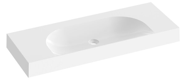 Ravak Lite lavoar 120x45 cm dreptunghiular mobilier alb luciu XJX01312000