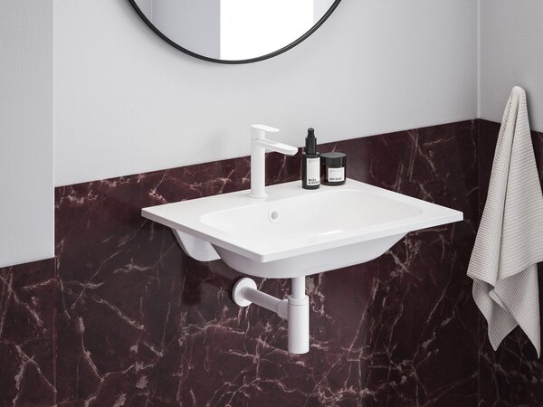 Ravak Chrome lavoar 70x49 cm dreptunghiular mobilier alb luciu XJG01170001