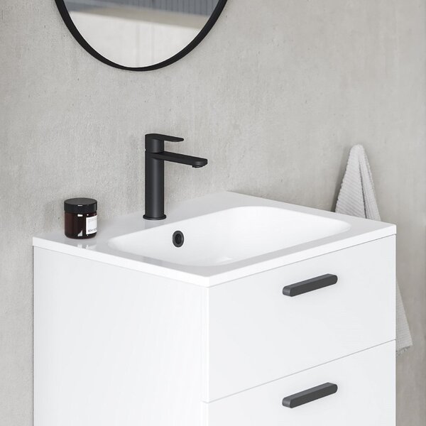 Ravak Chrome lavoar 80x49 cm dreptunghiular mobilier alb luciu XJG01180001