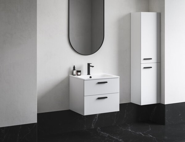 Ravak Chrome lavoar 80x49 cm dreptunghiular mobilier alb luciu XJG01180001