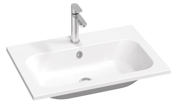 Ravak Chrome lavoar 70x49 cm dreptunghiular mobilier alb luciu XJG01170001