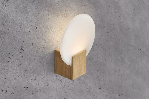 Nordlux Hester lampă de perete 1x9.5 W lemn 2015391014