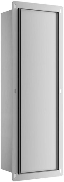 Balneo Wall-Box Brush compartiment perie wc oţel B0401060105-02