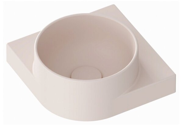 Ravak Yard lavoar 28x28 cm semicircular clasică mat XJX0G228000