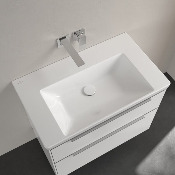 Villeroy & Boch Subway 3.0 lavoar 80x47 cm dreptunghiular mobilier alb luciu 4A7083R1
