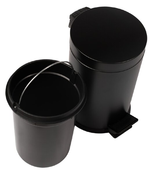Faneco Hit Black cos de gunoi 12 l negru WBP12JBL