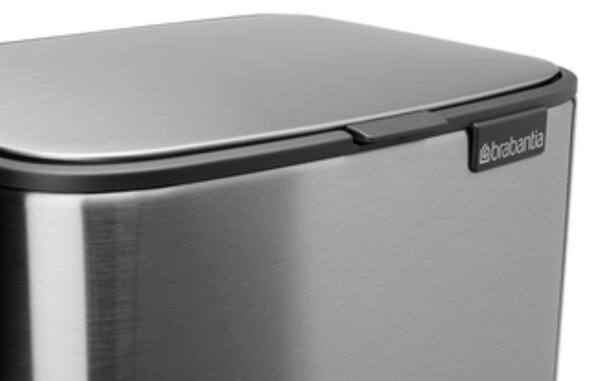 Brabantia Bo cos de gunoi 7 l oţel 237942