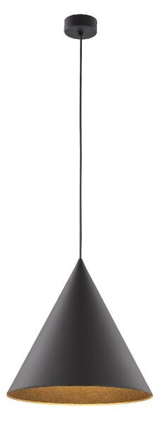 TK Lighting Cono lampă suspendată 1x15 W negru 10058