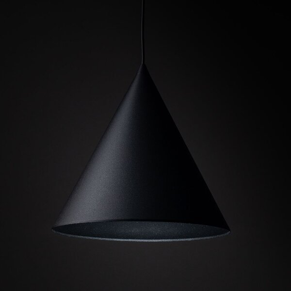TK Lighting Cono lampă suspendată 1x15 W negru 10058