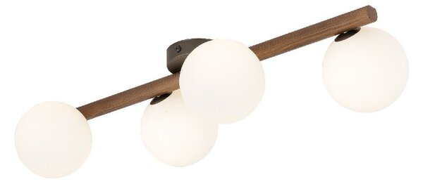 TK Lighting Estera lampă de tavan 4x8 W lemn 10270