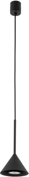 TK Lighting Cono lampă suspendată 1x10 W negru 10304