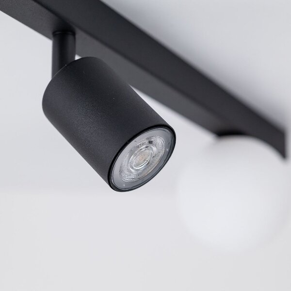 TK Lighting Vox lampă de tavan 2x10 W negru 10000