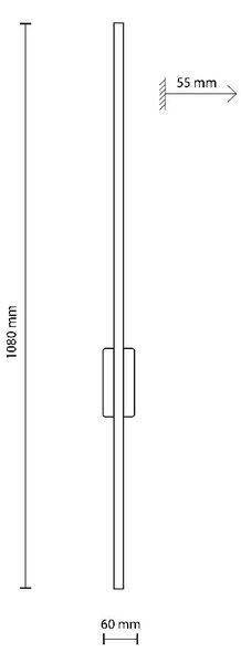 TK Lighting Flash lampă de perete 1x21 W maro 6431