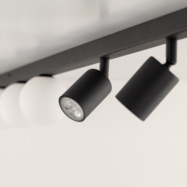 TK Lighting Vox lampă de tavan 6x10 W negru 10003