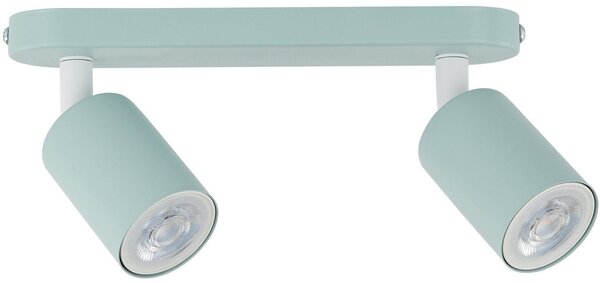 TK Lighting Livia lampă de tavan 2x10 W mentă 10235