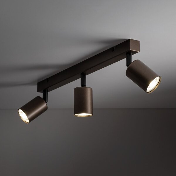 TK Lighting Top lampă de tavan 3x10 W maro 6181