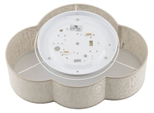 TK Lighting Cloud plafon 2x15 W bej 10006
