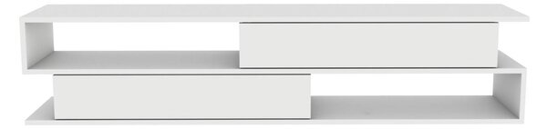 Comoda TV Cortez, alb, PAL, 160x35x39 cm