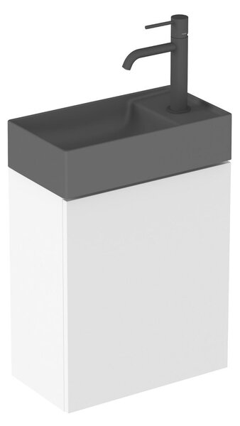 Ravak Veda lavoar 40x22 cm dreptunghiular mobilier antracit mat XJX03240000