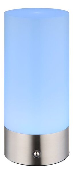 Globo Lighting Lex veioză 1x1.8 W nichel 21040RGB