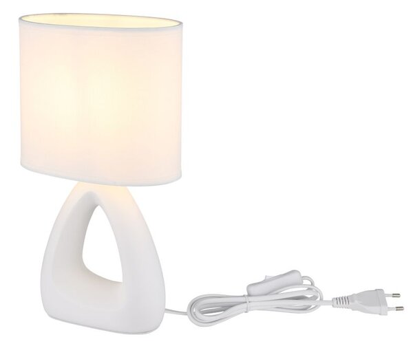 Globo Lighting Triangle veioză 1x40 W alb 21731W