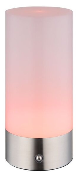 Globo Lighting Lex veioză 1x1.8 W nichel 21040RGB