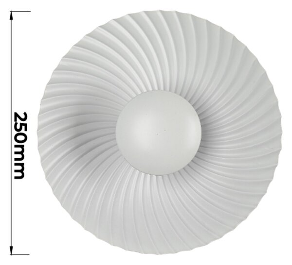 Light Prestige Sola lampă de perete 1x5 W negru LP-0105/1W WH