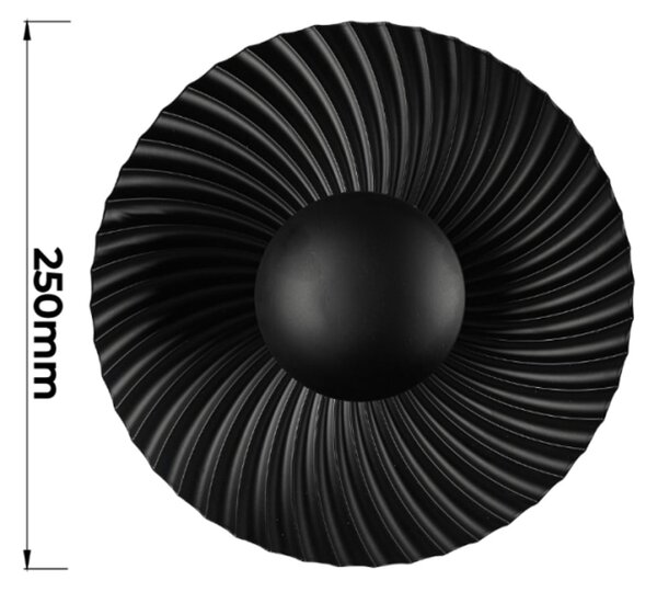 Light Prestige Sola lampă de perete 1x5 W negru LP-0105/1W BK