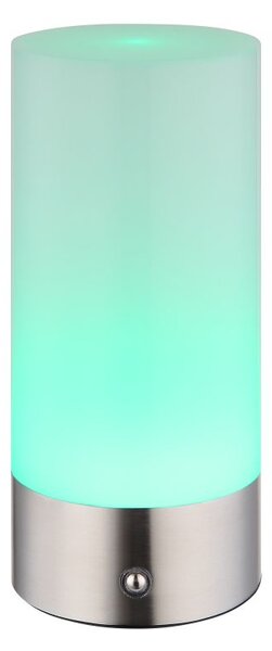 Globo Lighting Lex veioză 1x1.8 W nichel 21040RGB