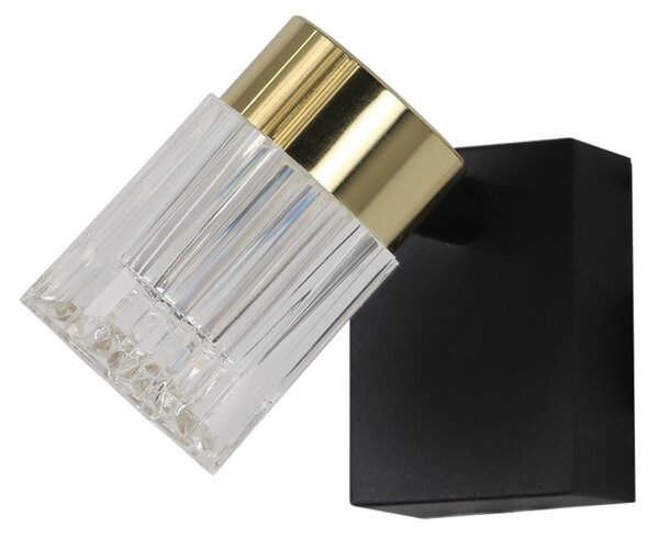 Light Prestige Erovia lampă de tavan 1x6 W negru-auriu LP-5923/1WS GD