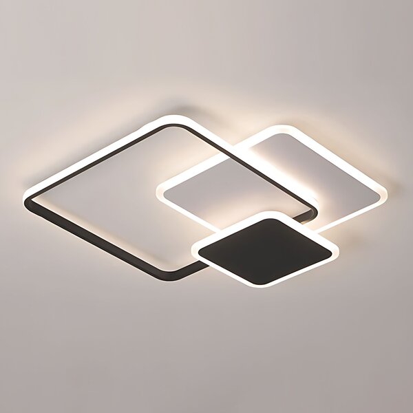 Lampă de tavan LHJ079-C BLACK/WHITE LED