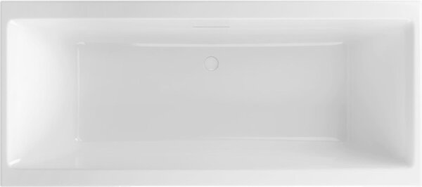 Excellent Pryzmat 2.0 cadă dreptunghiulară slim 160x75 cm alb WAEX.PRY2.16WHS
