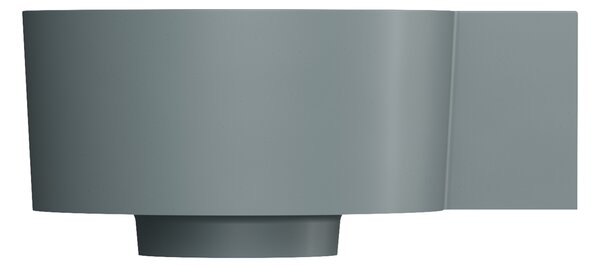 Omnires Ovo M+ lavoar 33x34 cm de colț clasică-de blat gri/piatră mat OVO335UWPAG