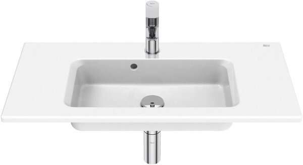 Roca Gap Pro lavoar 80.5x38 cm dreptunghiular mobilier alb luciu A3279AA000