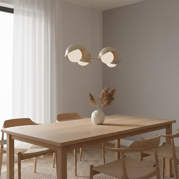 Emibig Boom lampă suspendată 4x8 W cappuccino 1590/4