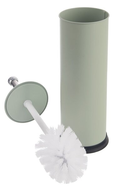 Perie de WC verde-deschis din metal Greenish – Orion