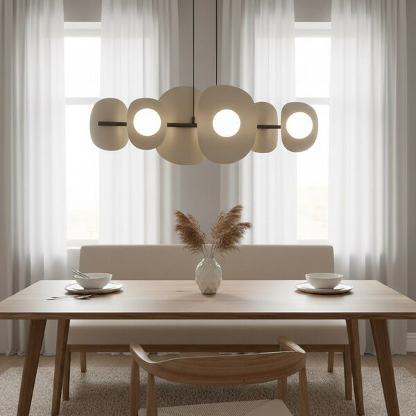 Emibig Elementi lampă suspendată 6x8 W cappuccino 1493/6