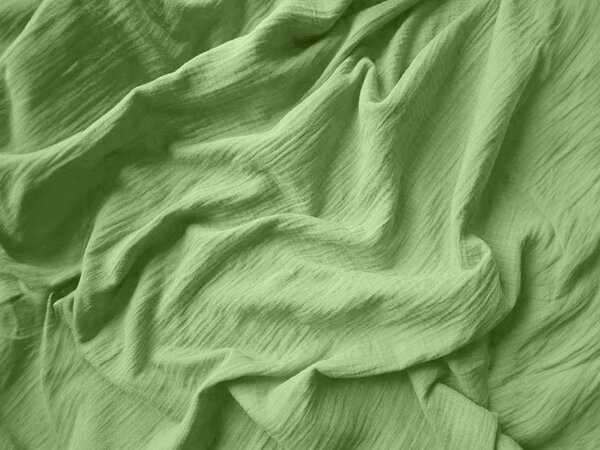 Lenjerie de pat din muselin MUSSARI verde deschis Dimensiunile lenjeriei: 70 x 90 cm | 140 x 200 cm