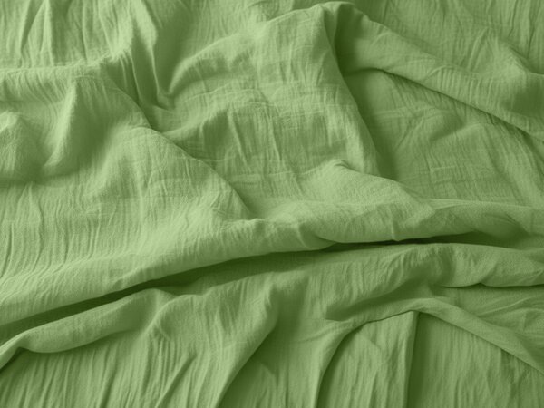 Lenjerie de pat din muselin MUSSARI verde deschis Dimensiunile lenjeriei: 70 x 90 cm | 140 x 200 cm