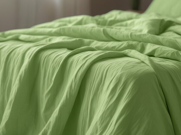 Lenjerie de pat din muselin MUSSARI verde deschis Dimensiunile lenjeriei: 70 x 90 cm | 140 x 200 cm