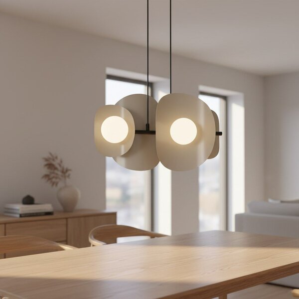 Emibig Elementi lampă suspendată 4x8 W cappuccino 1493/4